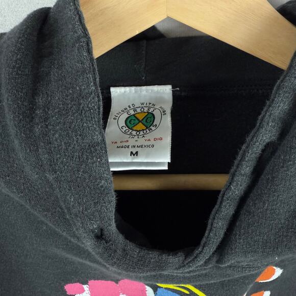 Vintage TLC Pullover Hoodie Cross Colours Size Medium READ‎ DESCRIPTION - Picture 5 of 8